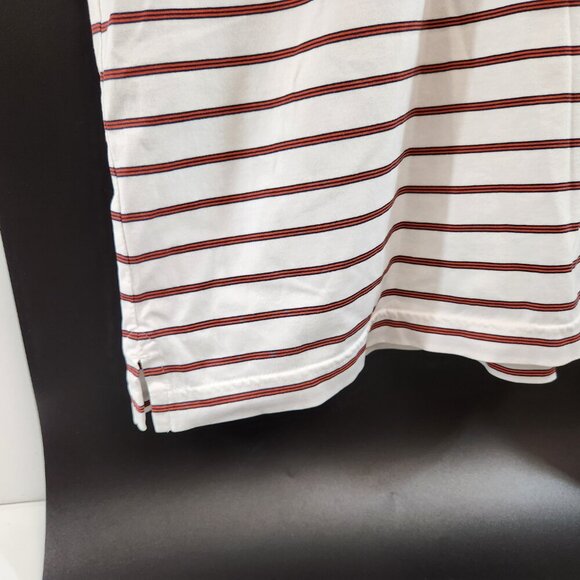 Greg Norman Mens Striped Golf Polo Shirt Size Large - Picture 2 of 14